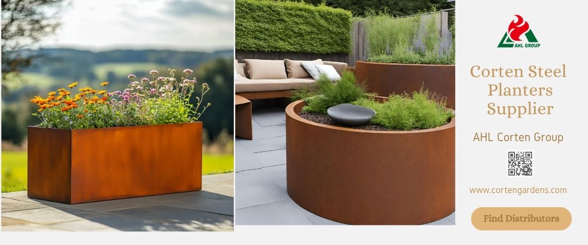 weathering steel planter lifespan