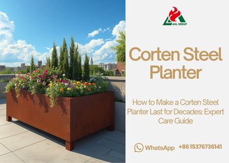 weathering steel planter lifespan